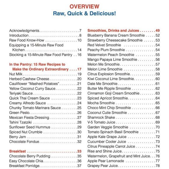 Raw, Quick and Delicious!: 5-Ingredient Recipes in Just 15 Minutes | Brand New - Picture 3 of 16